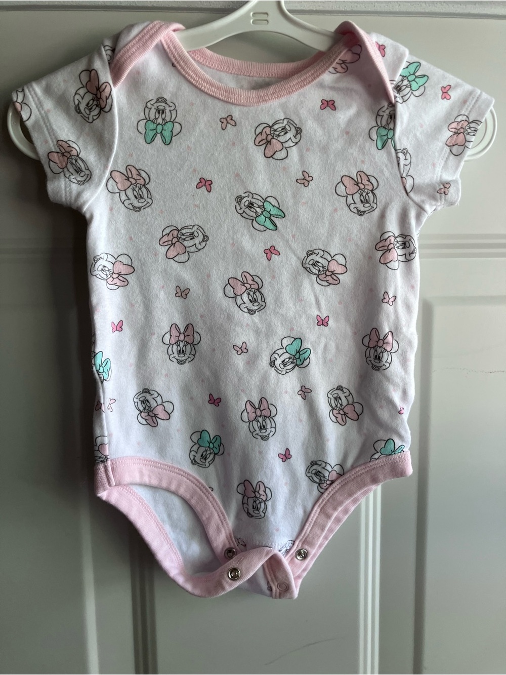Disney baby Minnie Mouse bodysuit 6-12 months